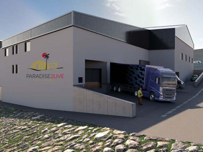 Paradise2live offers a new Warehouse for rent located in Tenerife in the Chafiras